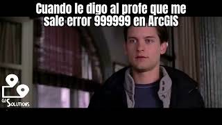 Error 999999 en ArcGIS
