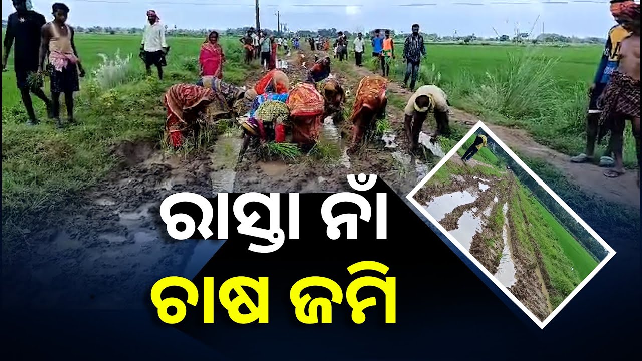 ରାସ୍ତା ପାଲଟିଛି ମରଣଯନ୍ତା, ଜୀବନକୁ ବାଜି ଲଗାଇ ଯାଉଛନ୍ତି ଲୋକେ || Knews Odisha