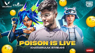 ?POISON IS LIVE | KARACHI KA MOSAM OP✅?| TEAM BTX | PAKISTAN