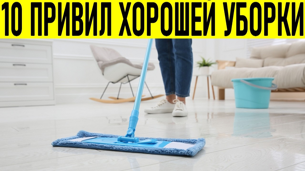 10 ПРАВИЛ ХОРОШЕЙ УБОРКИ | Победить пыль за пару шагов