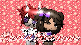 •~🍎 Record Red meme 🍎~•
