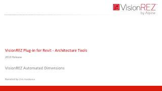 010 VisionREZ Auto Dimensioning Tools