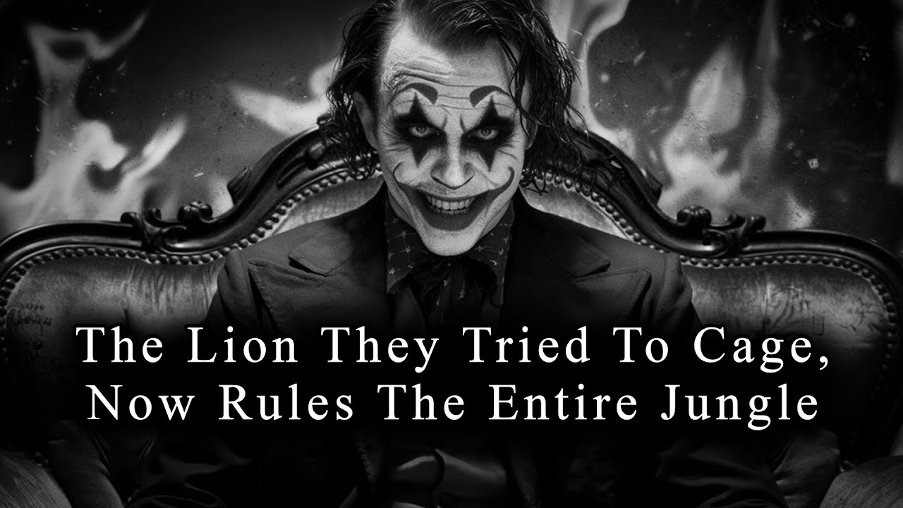 Лев, которого пытались посадить в клетку, теперь правит всеми джунглями — РЕЧЬ ДЖОКЕРА