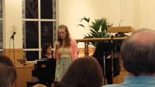 Wishing You Were Somehow Here Again - sung by Megan McCarthy