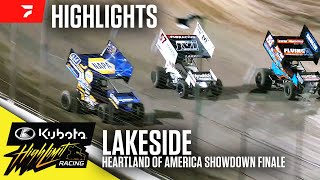 Larson vs. Sweet For $50K | Kubota High Limit Saturday at Lakeside Speedway 5/4/24 | Highlights