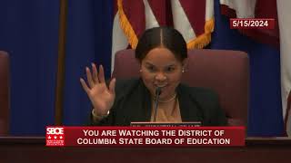 SBOE Public Meeting May 15, 2024