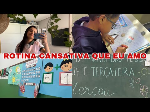 MINHA ROTINA DE PROFESSORA TRABALHANDO EM DUAS ESCOLAS #2