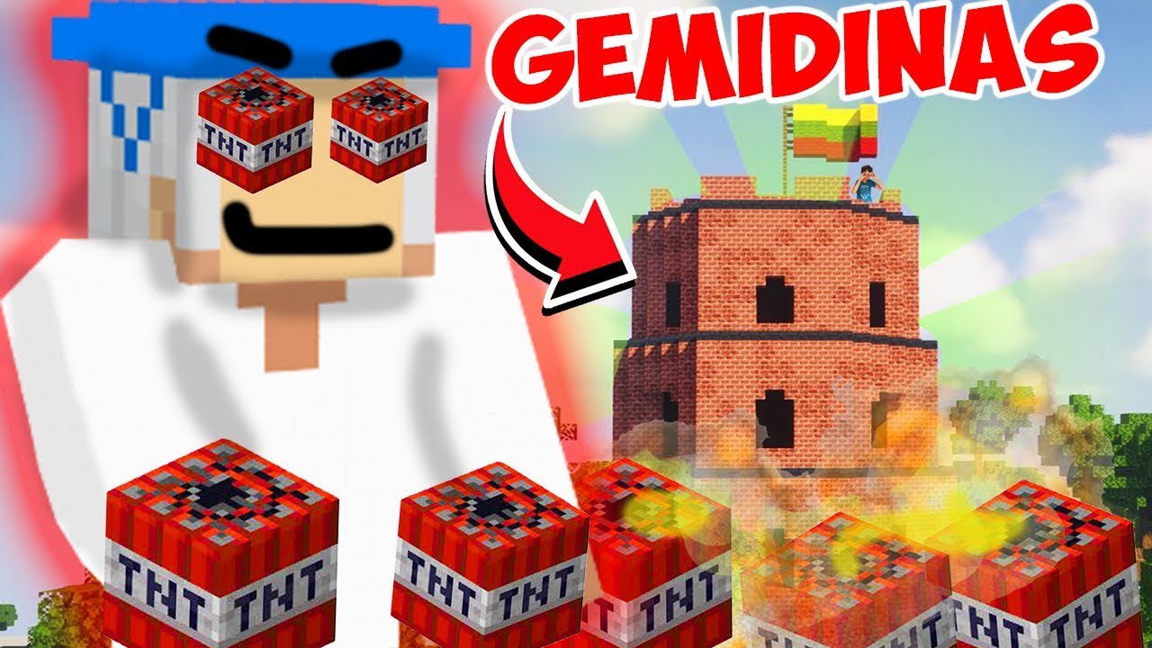 Minecraft PBS 2# NUGRIOVIAU GEMIDINO PILĮ..!