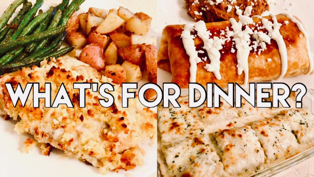 Whats For Dinner? | Family Meal Ideas | Cook With Me! - YouTube