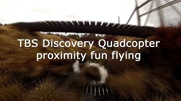 TBS Discovery Quadcopter proximity fun flying