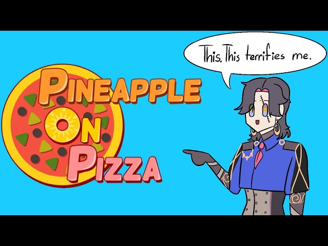 【Pineapple on pizza】THIS TERRIFIES ME: 🍍🍕【NIJISANJI EN | Vezalius Bandage】のサムネイル