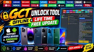 GCT Unlock Tool Offline 2026 Support New Sec Apple 🍎 Devices and Android Phones Step By Step Guide ✅