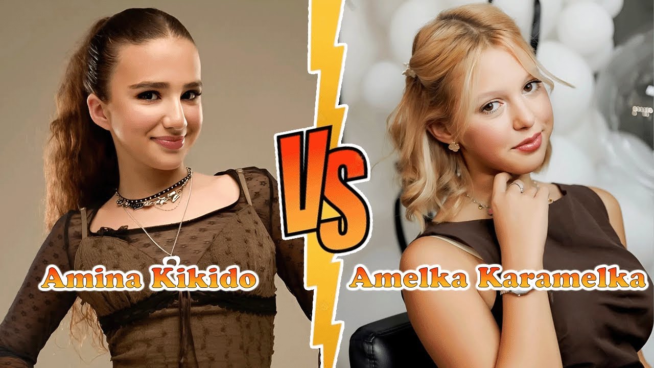 Amina Kikido VS Amelka Karamelka Transformation 👑 New Stars From Baby To 2025