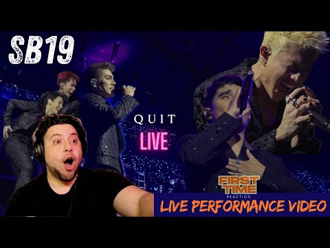 SB19 (Reaction) 'QUIT' Live Performance Video