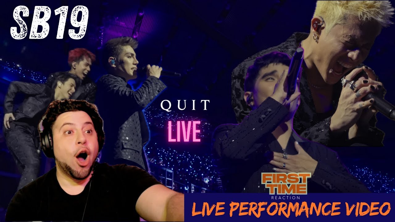 SB19 (Reaction) 'QUIT' Live Performance Video