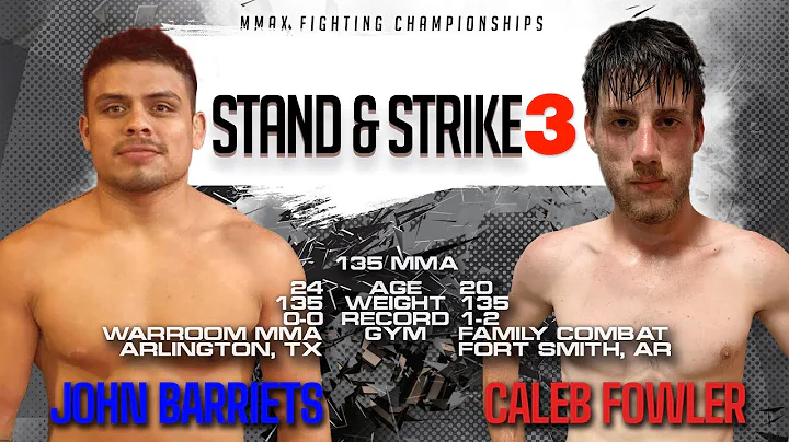 MFC SS3 John Barrientos VS Caleb Fowler