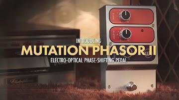 Mutation Phasor ll | Electro-Optical Phase-Shifting Pedal With Feedback Circuit