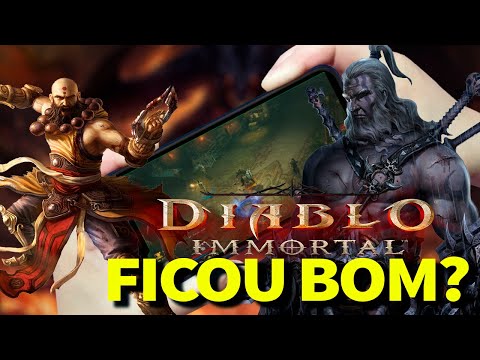 DIABLO IMMORTAL : UMA ADAPTAÇÃO MARAVILHOSA PARA O MOBILE ANDROID/IOS!!! GAMEPLAY PT-BR!!!!