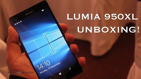 Microsoft Lumia 950XL Unboxing! (Indian Unit)