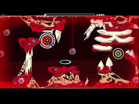 [TRIGGER WARNING] Red Rooms 100% by 2003devin | Geometry dash (EASY UNRATED DEMON)