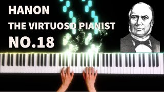 Hanon - The Virtuoso Pianist in 60 Exercises, No.18
