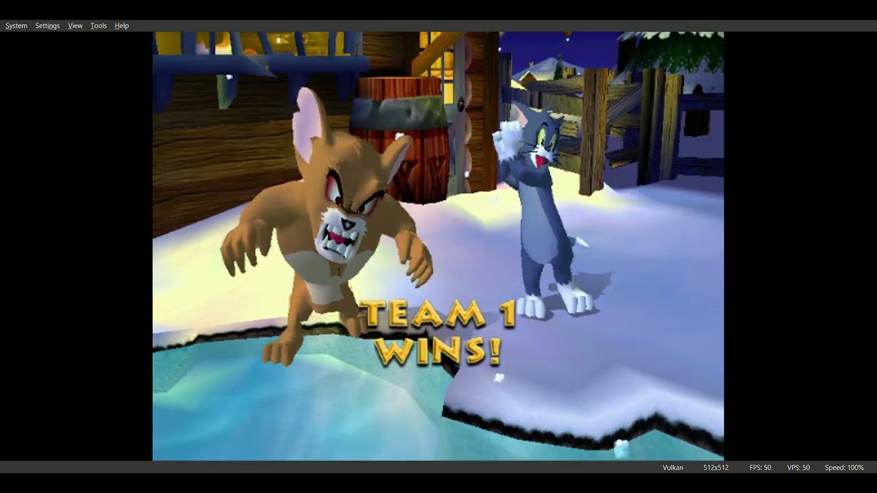 Tom & Jerry's War of the Whisker Big Jerry and Tom vs Big Jerry and Tom