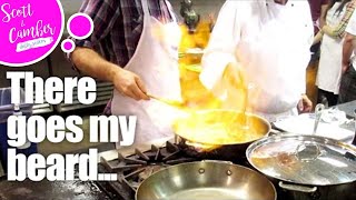 ROMANTIC VALENTINE'S DAY COOKING CLASS...FIRE... | Scott and Camber
