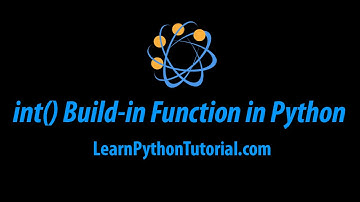 int() built-in function in Python
