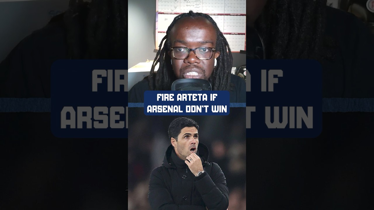 Should Arteta get sacked if they don’t win the Premier League? #arsenal #arteta #epl