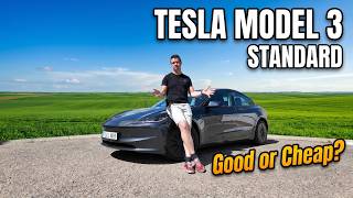 CHEAPEST TESLA EVER - FULL TEST AND REVIEW of the Tesla Model 3 Standard CHEAPEST TESLA EVER - FULL TEST AND REVIEW of the Tesla Model 3 Standard