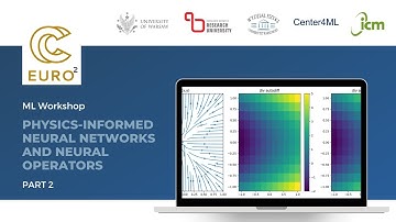ML Workshop Physics-Informed Neural Networks and Neural Operators [Part 2]