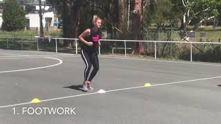 fast feet netball trainers