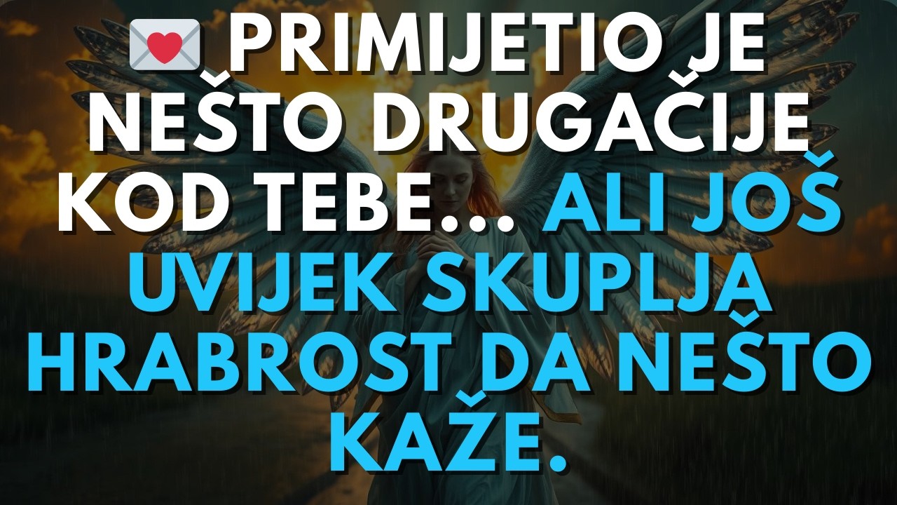 💌 Primijetio je nešto drugačije kod tebe... ali još uvijek skuplja hrabrost da nešto kaže.