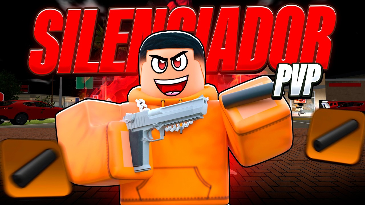 USE EL SILENCIADOR EN PVP Y ESTO PASÓ… 😳🔫🔥 Block Spin