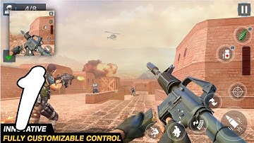 FPS Commando - Shooting Games Gameplay Walkthrough #1 (Android, IOS)