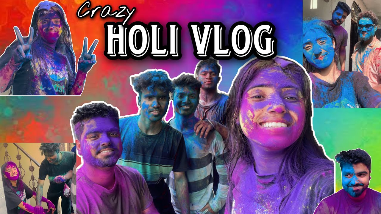 Holi vlog 2023 👻😂 | Miss Siyappa | 