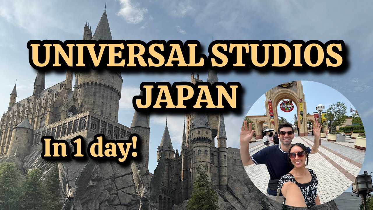 Universal Studios Japan 🎢 Rides & Snacks at Osaka Theme Park #ThemeParkVlog
