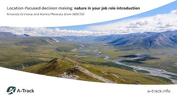 Embed Nature: Location focused decision-making in your job role introduction