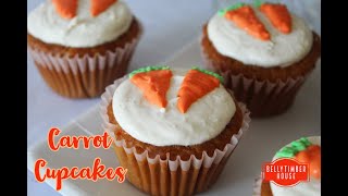 Carrot Cupcakes Recipe | How To Make Eggless Moist Carrot Cupcake | Healthy Carrot Cupcake Recipe