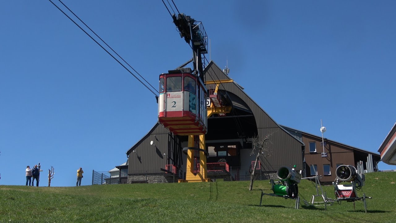 100 Jahre Fichtelberg Schwebebahn Besuch am 29.04.2025
