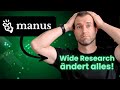 Manus AI + Wide Research 👉 bester allgemeiner KI-Assistent?