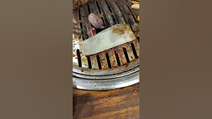 백종원 본가 백김치 구워먹기 맛있네요