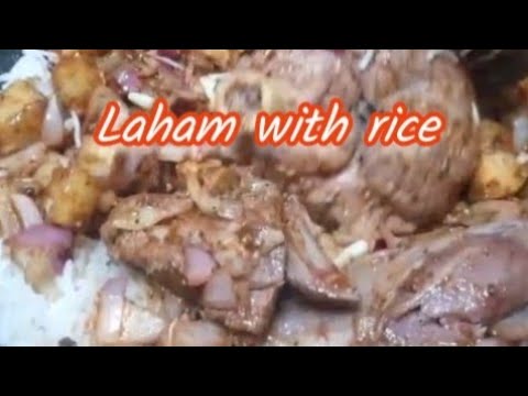 Laham with rice | Rice and meat