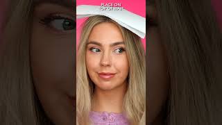 Flyaway Flattening Hack 👌 #hair #beauty #hack
