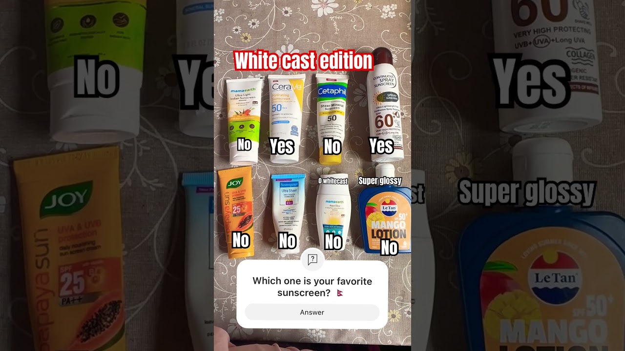 Best sunscreen in Nepal ☀️🇳🇵 