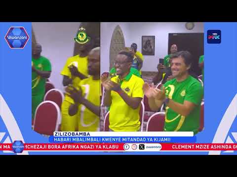 ZILIZOBAMBA MITANDAONI Yanga Walivyoshangilia Kutangazwa Kwa Tuzo Ya Mzize