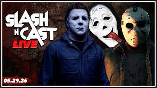 🔴Big SCARY MOVIE Giveaway! | CANCELLED HALLOWEEN Series | Slash 'N Cast LIVE | May 29, 2026
