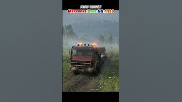 Mercedes Benz NG 4436 Mod in Snowrunner #benz #mercedes #mercedesbenz #benztruck