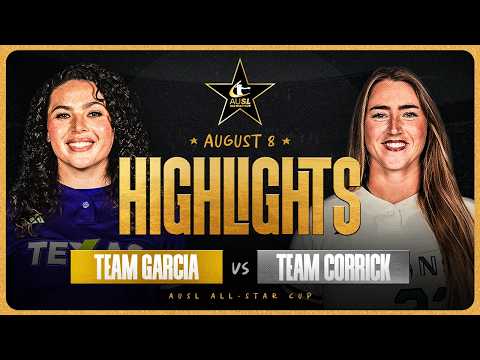 Team Garcia vs Team Corrick (8/8/26) | AUSL All-Star Cup Highlights