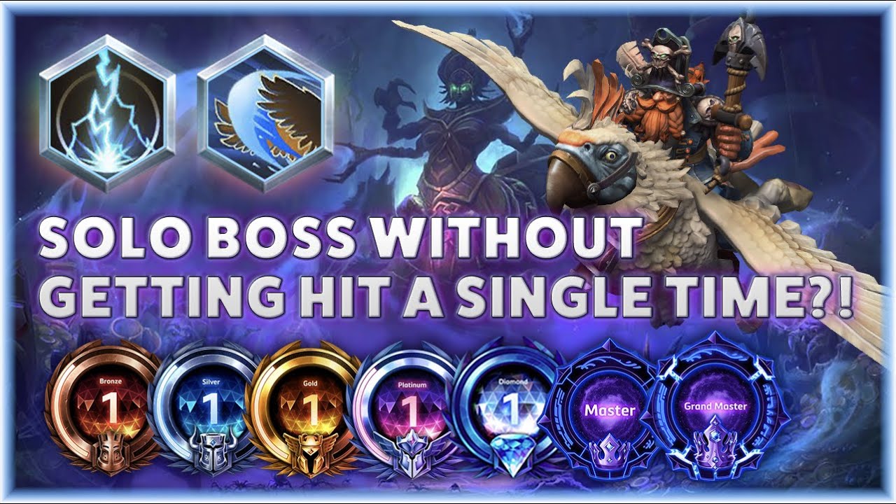 Falstad Gust - DONO CHALLENGE: SOLO BOSS WITHOUT GETTING HIT A SINGLE TIME?! - Bronze to Grandmaster
